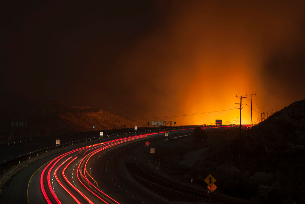 California is currently in the midst of the deadliest wildfire in state history. (Photo by Kevin Sullivan / Orange County Register) (Photo by Kevin Sullivan/Digital First Media/Orange County Register via Getty Images)