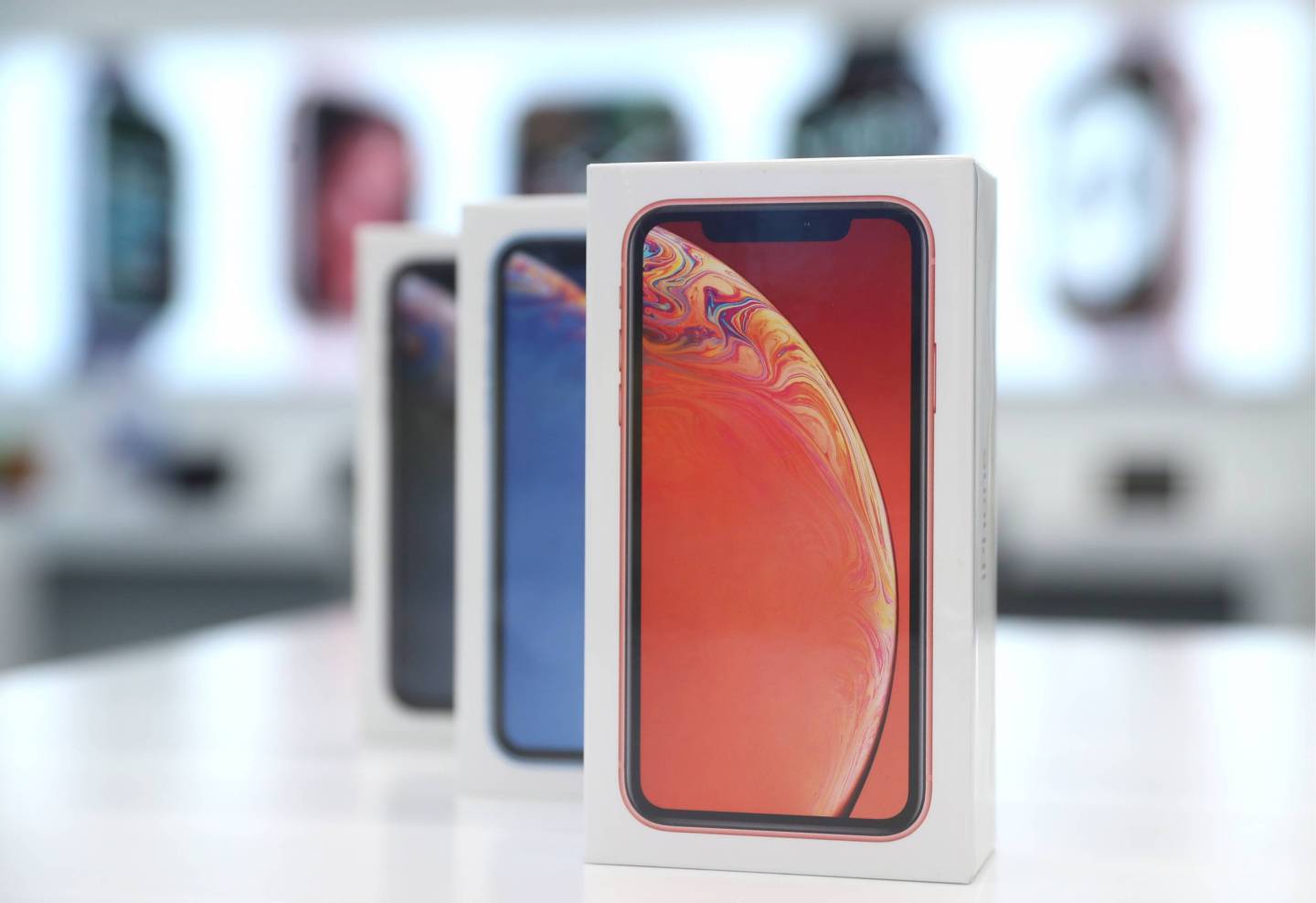 iPhone XR goes on sale in Moscow