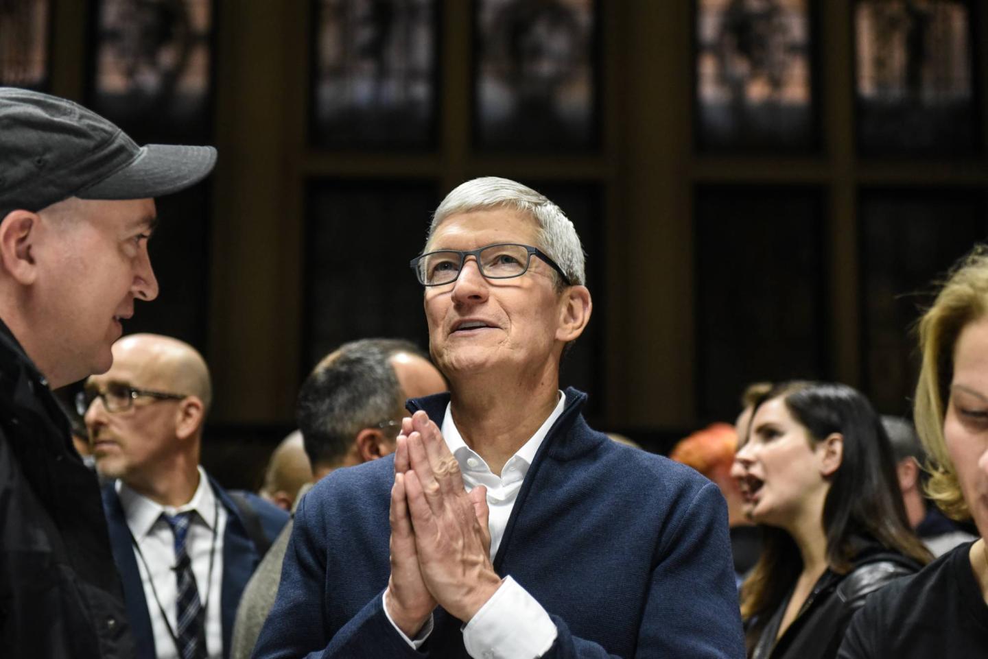 Apple Holds Launch Event In Brooklyn