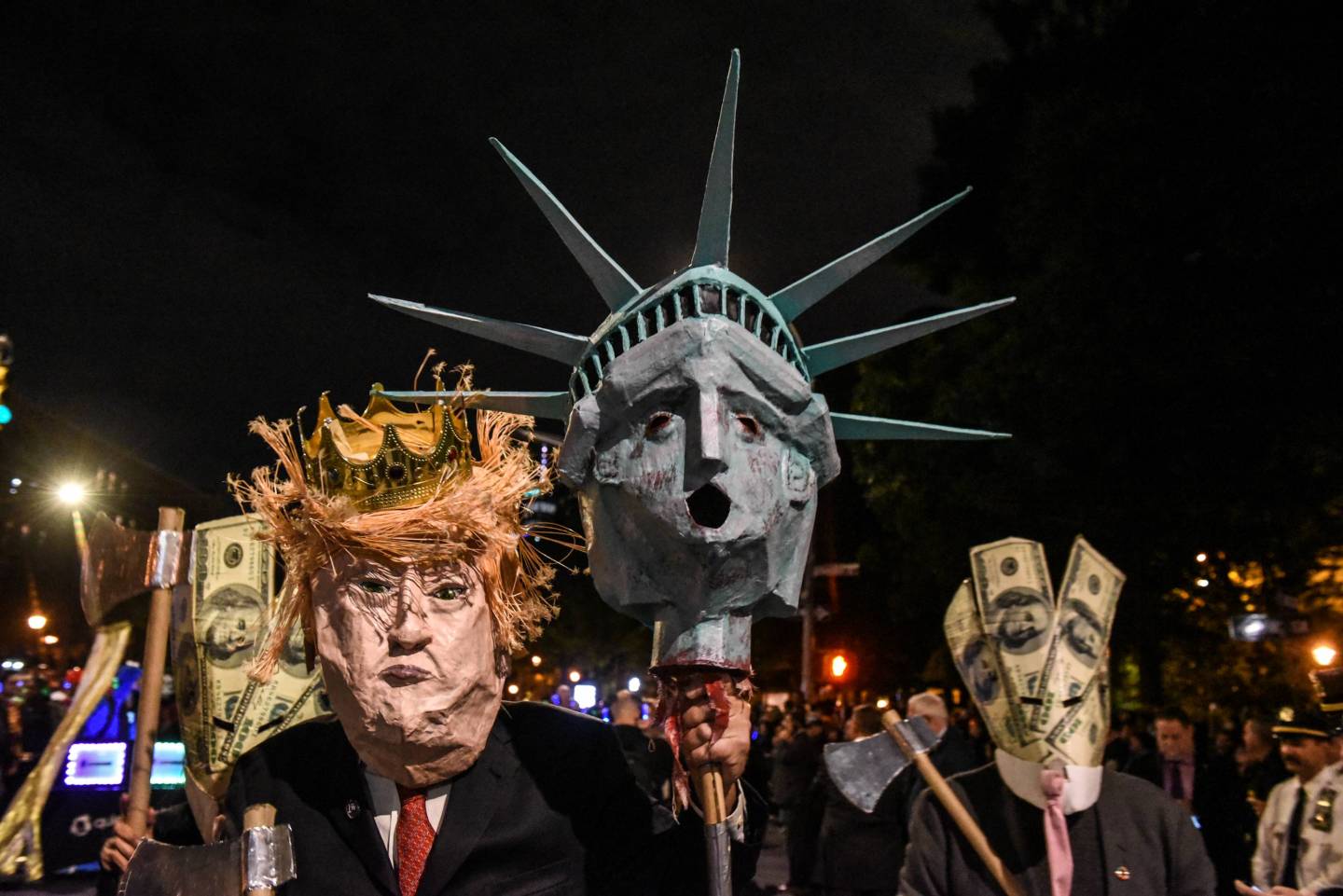 New York City Host Annual Halloween Parade In Greenwich Village