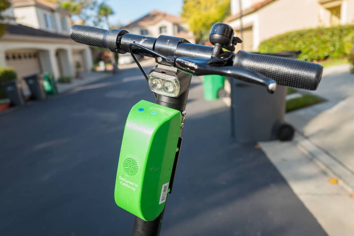 Lime Scooter Handlebars