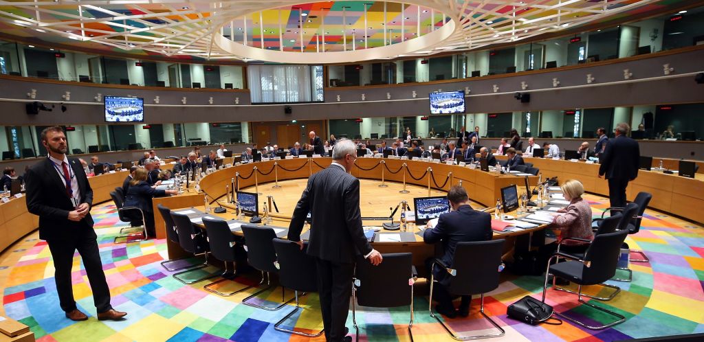 Eurogroup Finance Ministers meeting in Brussels