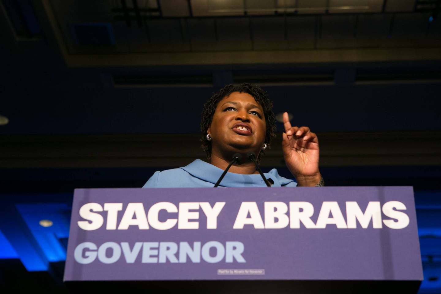 Georgia Democratic Gubernatorial Candidate Stacey Abrams