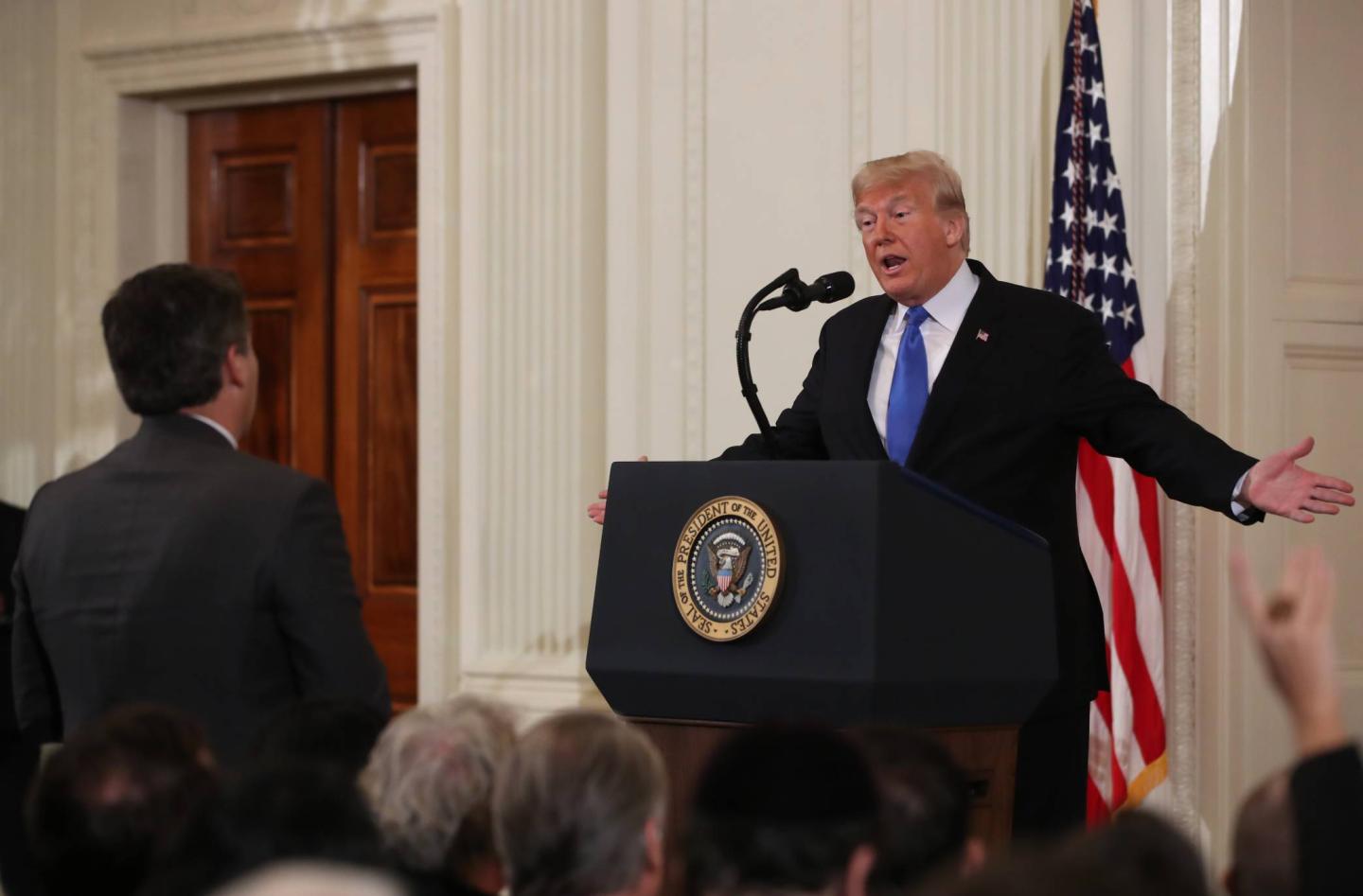 President Trump Holds News Conference Day After Midterm Elections