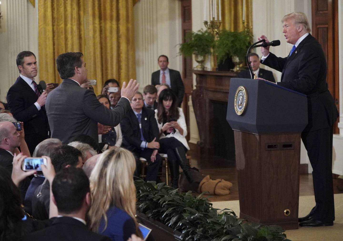 Trump Acosta