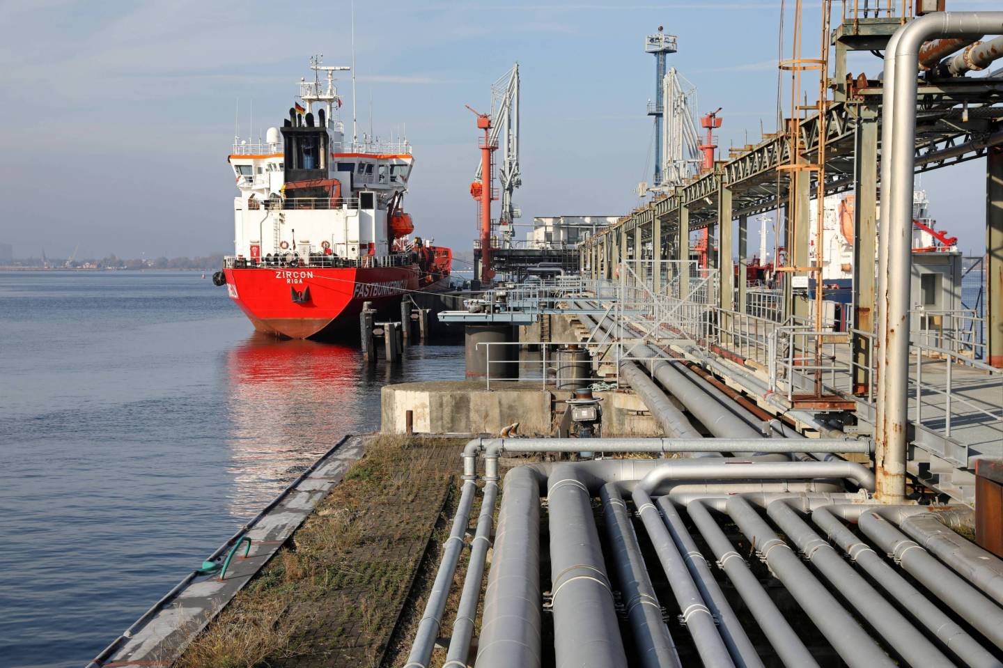 70 Years Federal Republic Oil Port Rostock