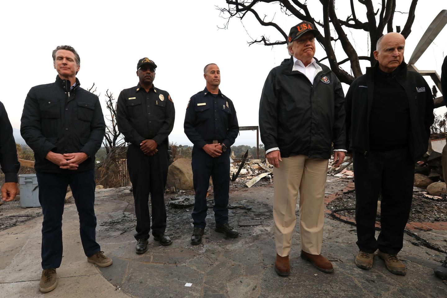 US-POLITICS-FIRES-TRUMP-FORESTS