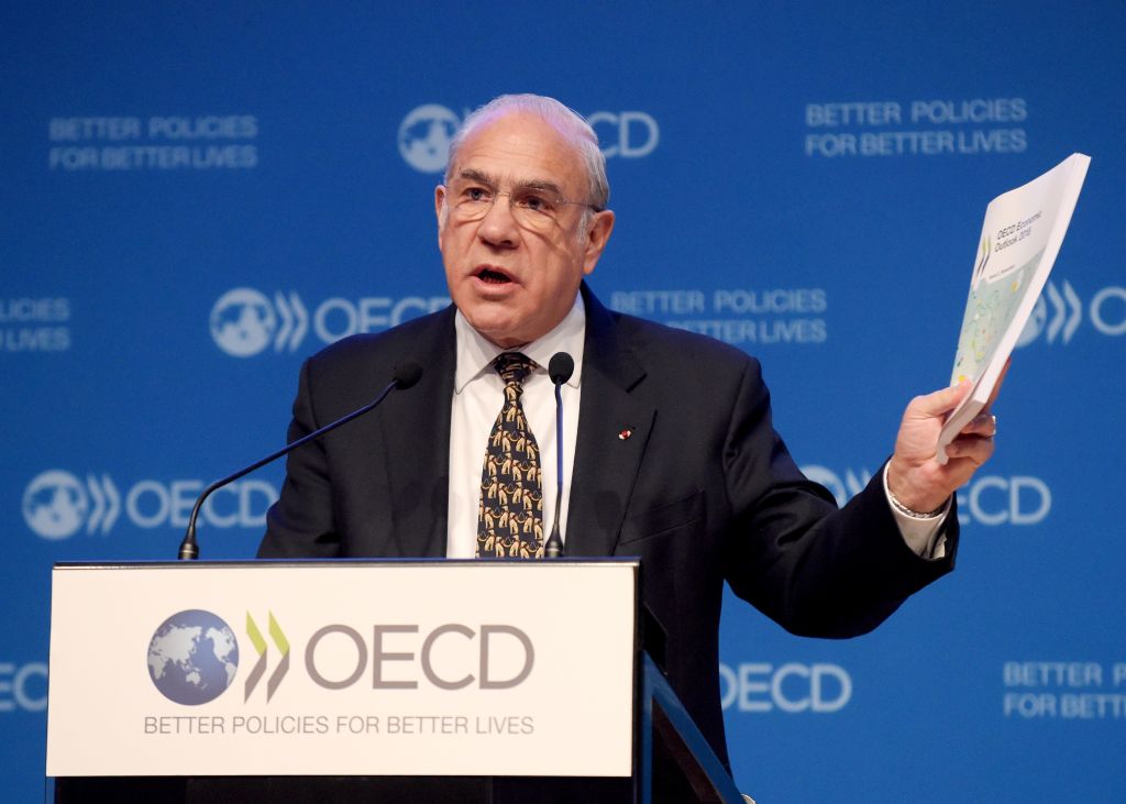 FRANCE-OECD-POLITICS-DIPLOMACY-ECONOMY-INCREASE