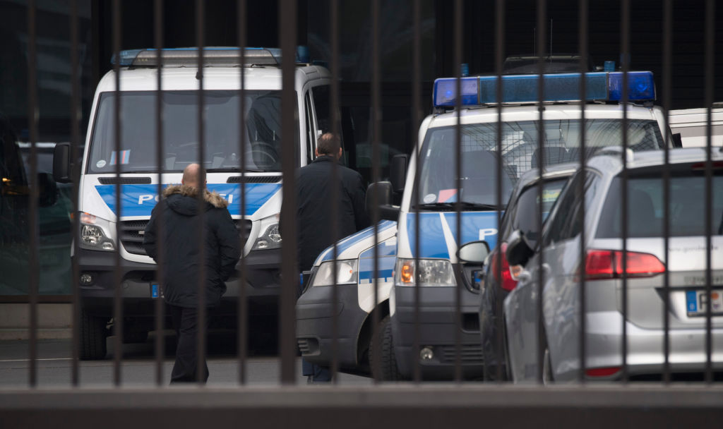 Deutsche Bank raided