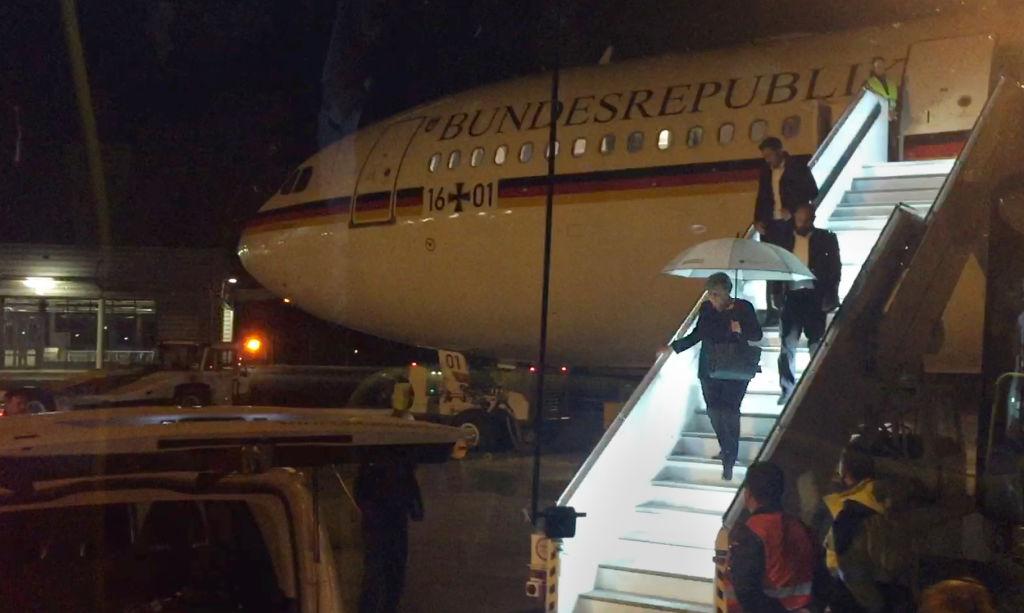 GERMANY-POLITICS-DIPLOMACY-G20-PLANE-MERKEL