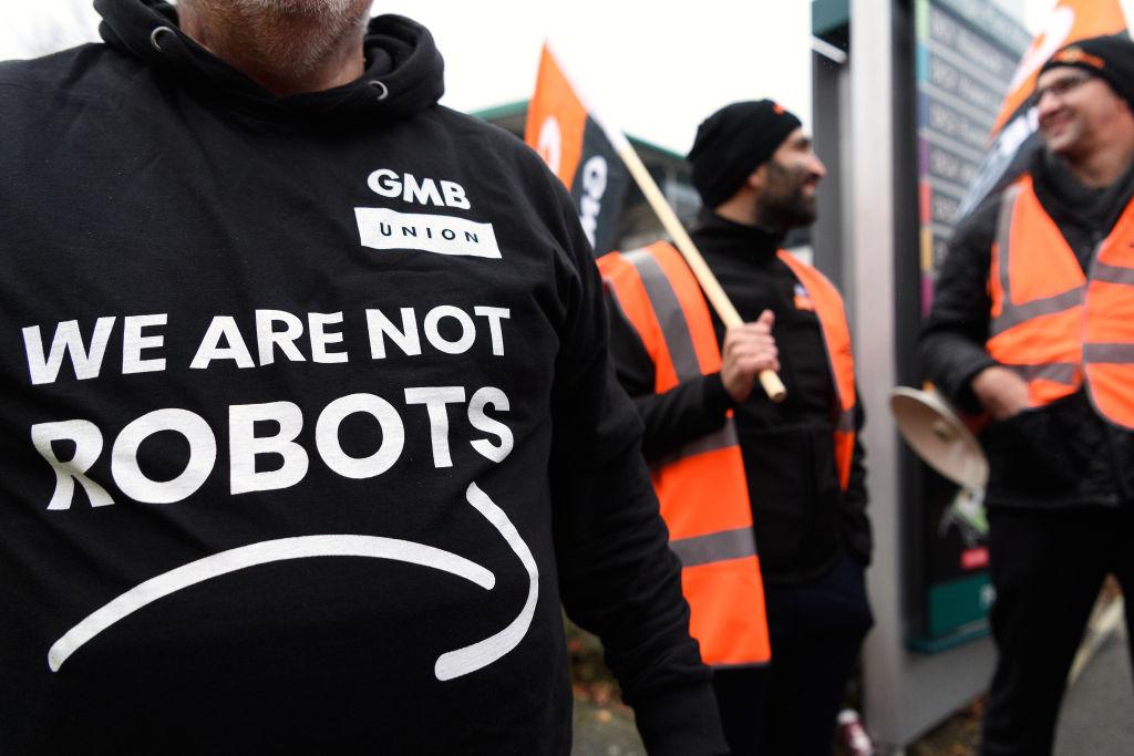 Amazon Workers Protest Over Working Conditions On Black Friday