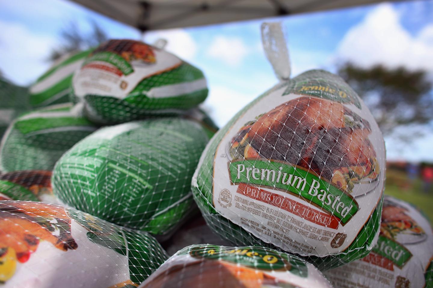 Thanksgiving Turkeys And Supplies Distributed To Needy Miami-Dade Residents