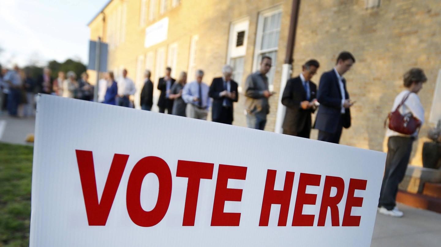 Voters In Super Tuesday States Cast Their Ballots