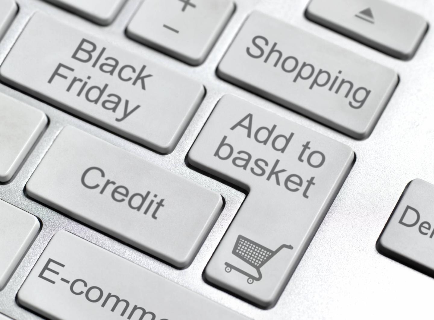 Black Friday keyboard button