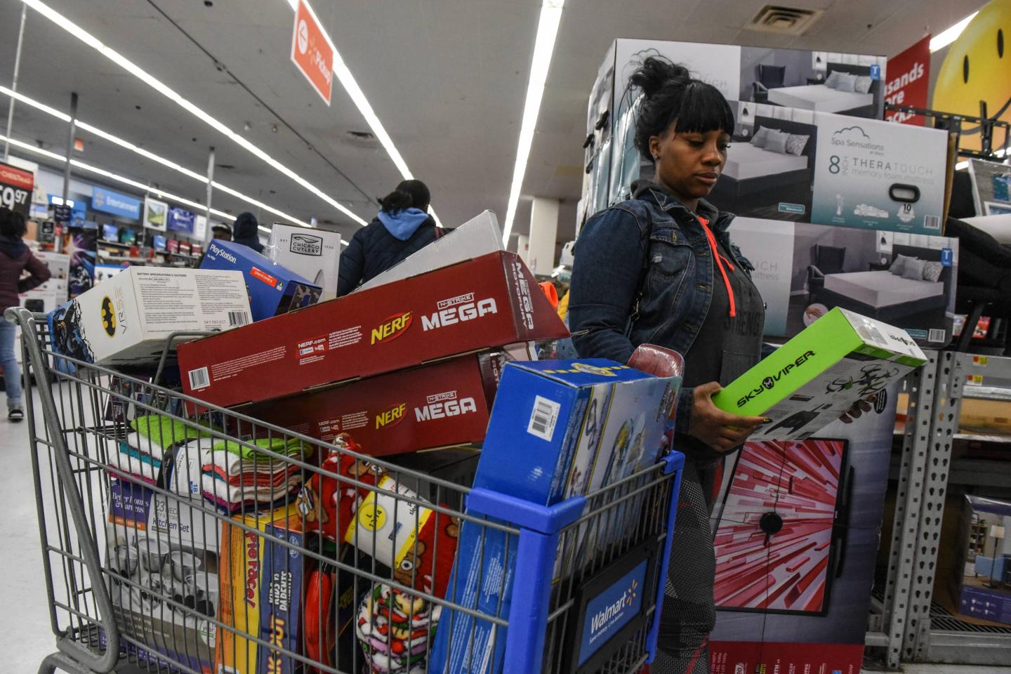 Shoppers Get Early Start To Holiday Shopping On Annual Black Friday