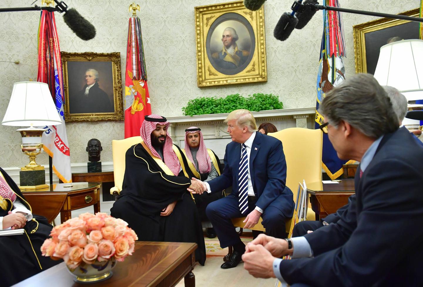 President Trump Hosts Crown Prince Mohammad Bin Salman Of Saudi Arabia To White House