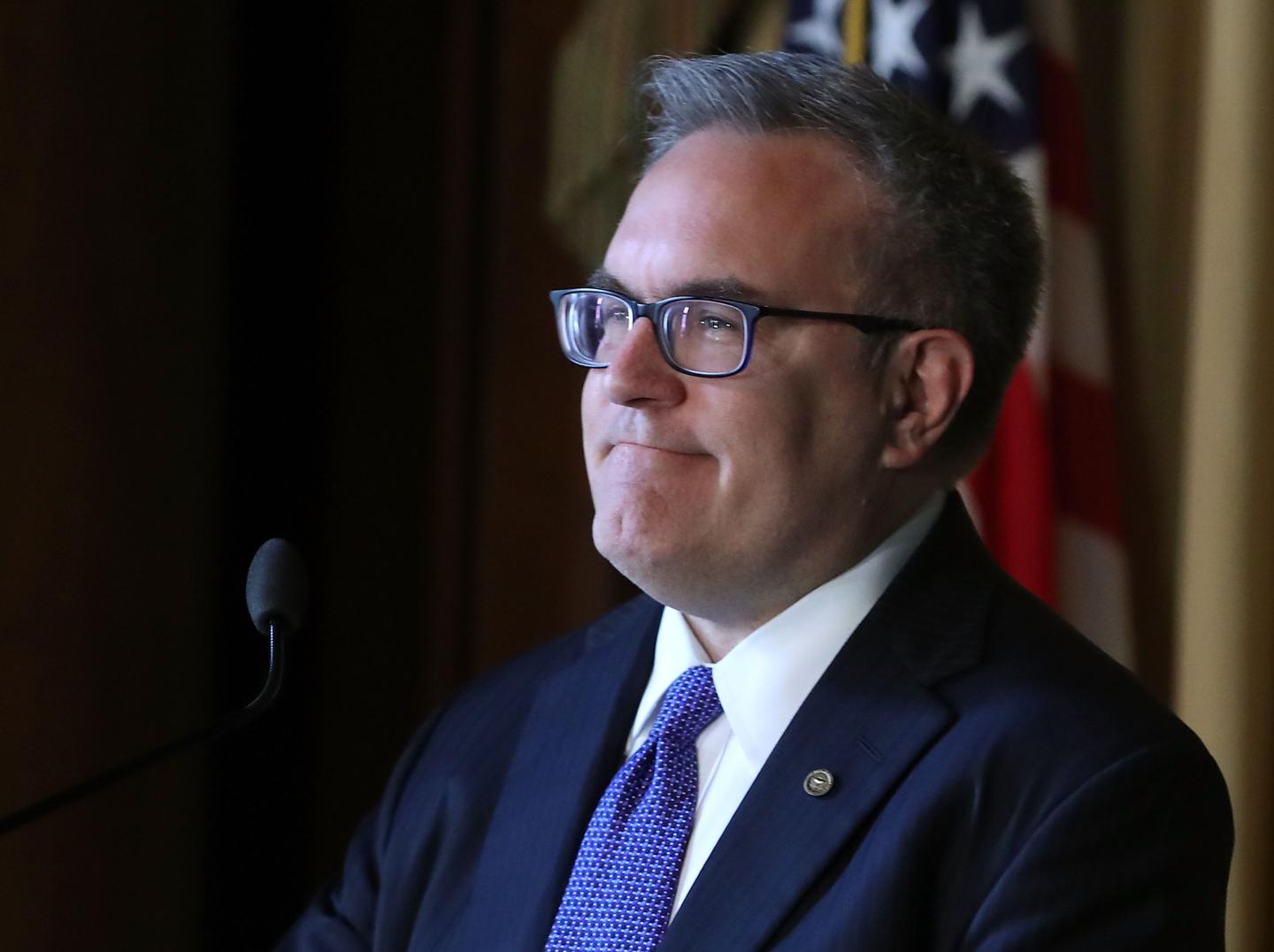 Acting EPA Administrator Andrew Wheeler Addresses Staff At EPA Headquarters