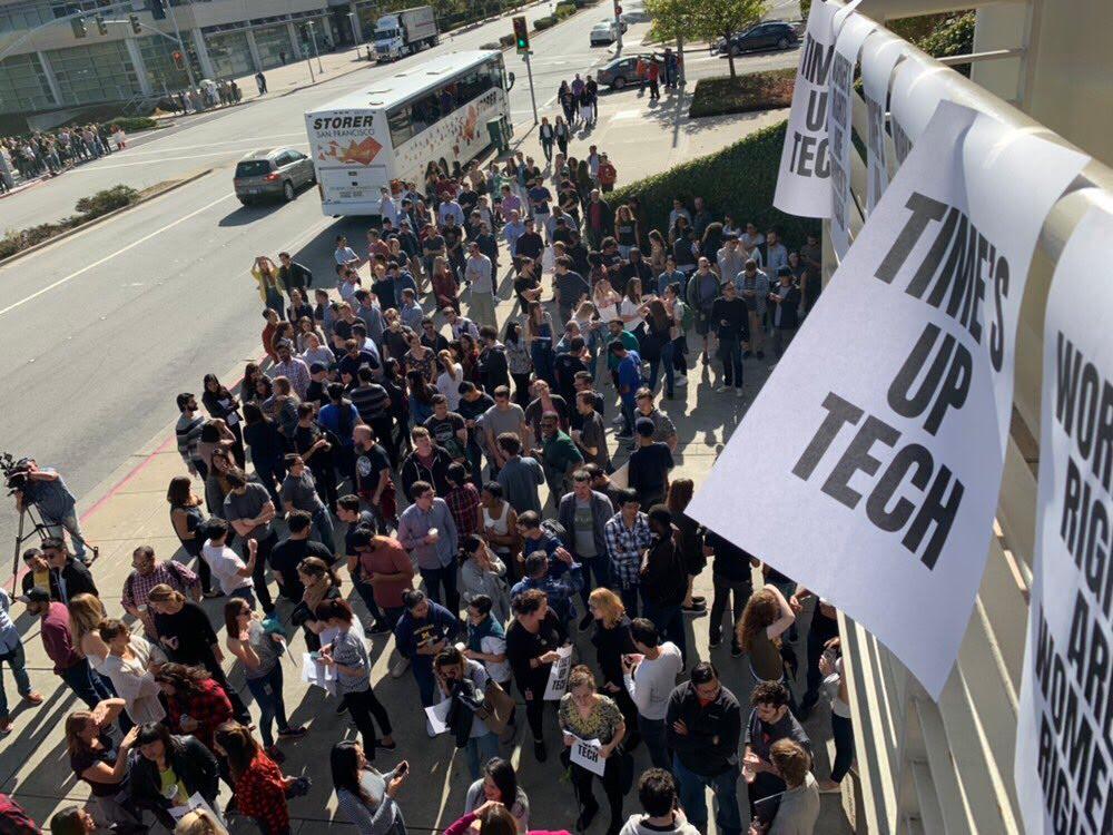 More Than 20,000 Google Employees Participated in Walkout Over Sexual Harassment Policy
