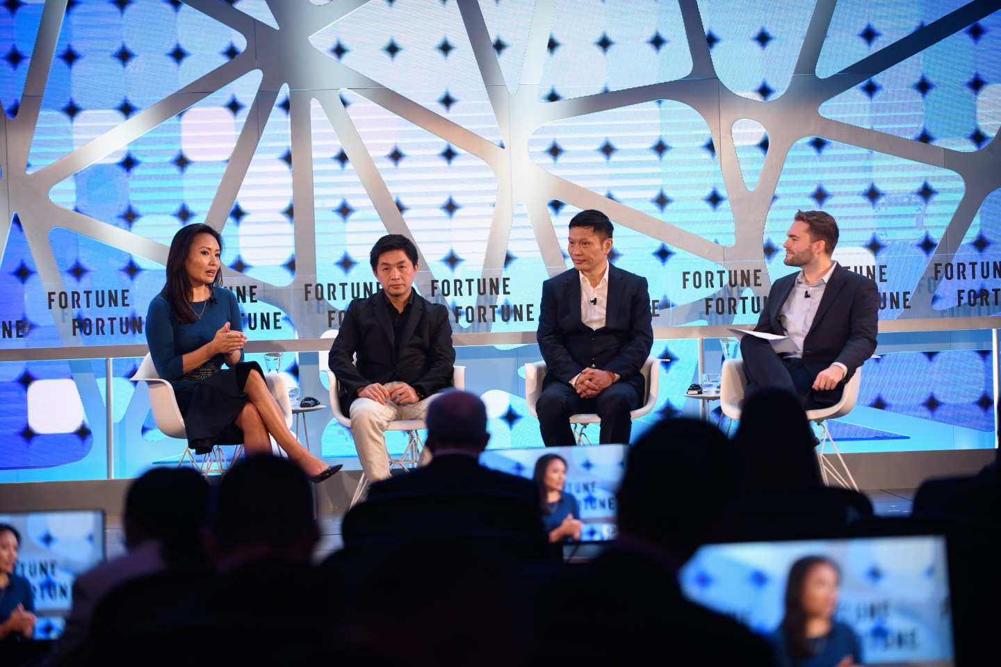 Lei Chen Xunlei, Alex Yang Vee Technology, Jennifer Zhu Scott Radian Partners