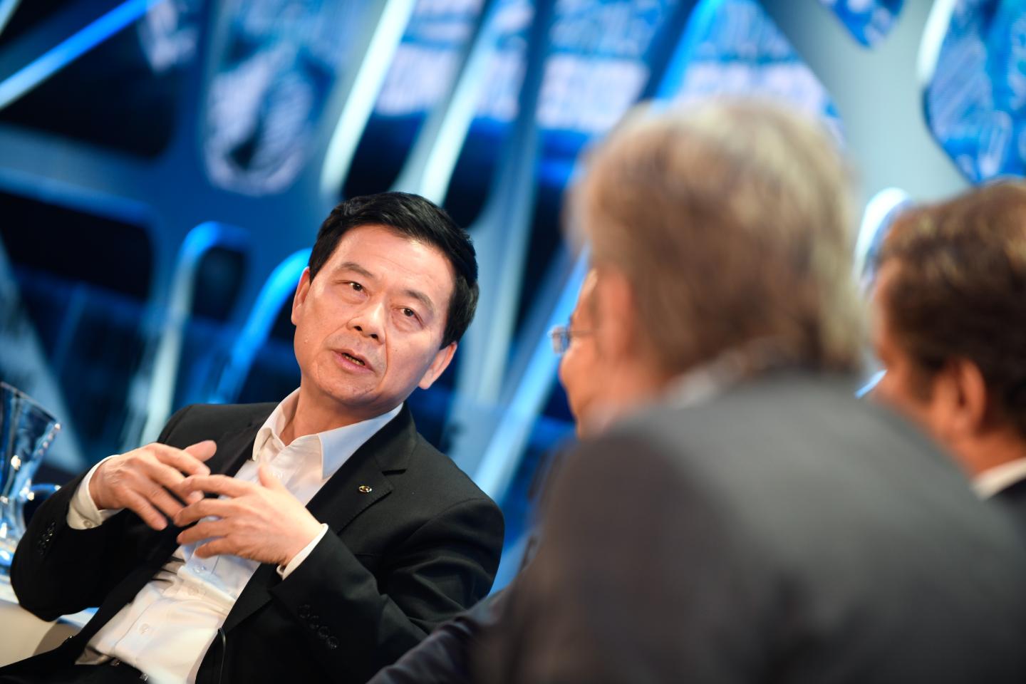 Zeng Qinghong, the chairman of Guangzhou Auto Group
