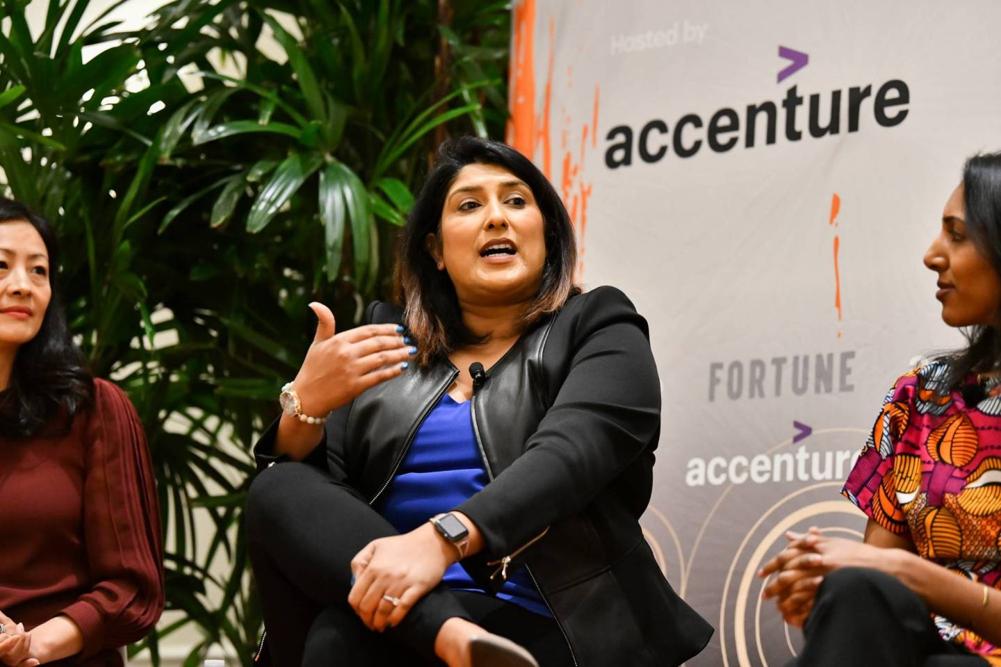 THE PROMISE AND THE POWER OF AI Inhi Cho Suh, General Manager, Customer Engagement, IBM Watson; Navrina Singh, Principal Product Lead, Microsoft AI, Microsoft; and Vidhya Ramalingham, Founder, Moonshot CVE.