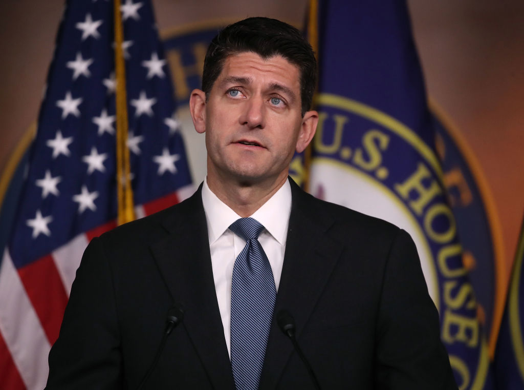 House Speaker Paul Ryan (R-WI) Holds Weekly News Conference