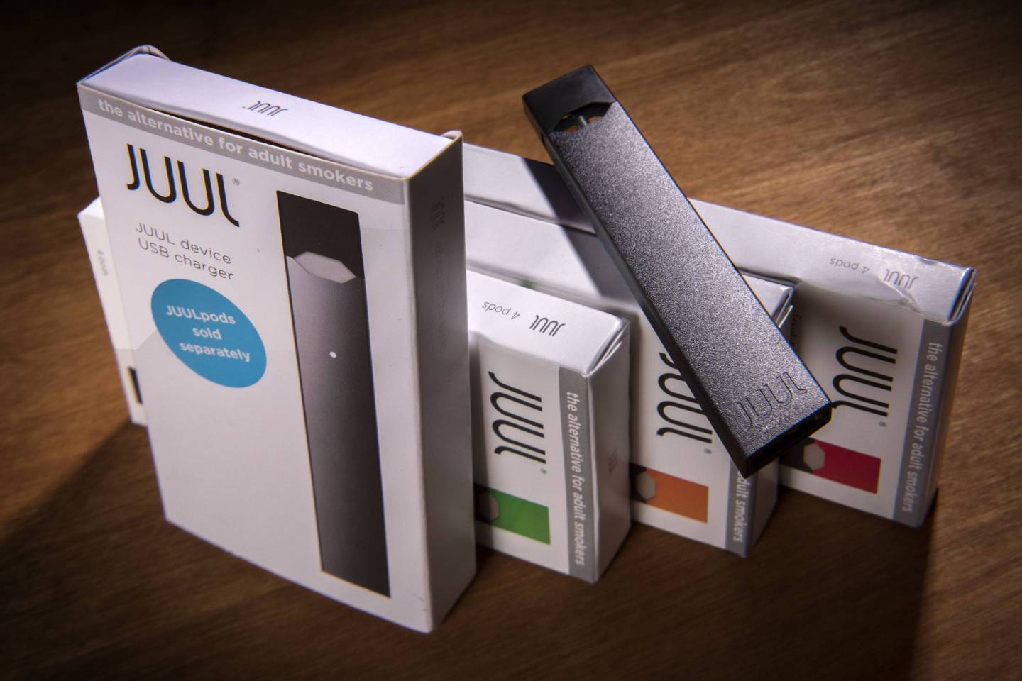 The Juul vaping system in Washington, DC.
