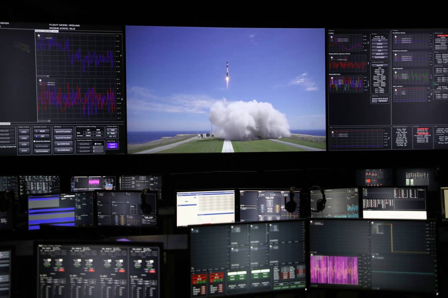Rocket Lab Mission Control
