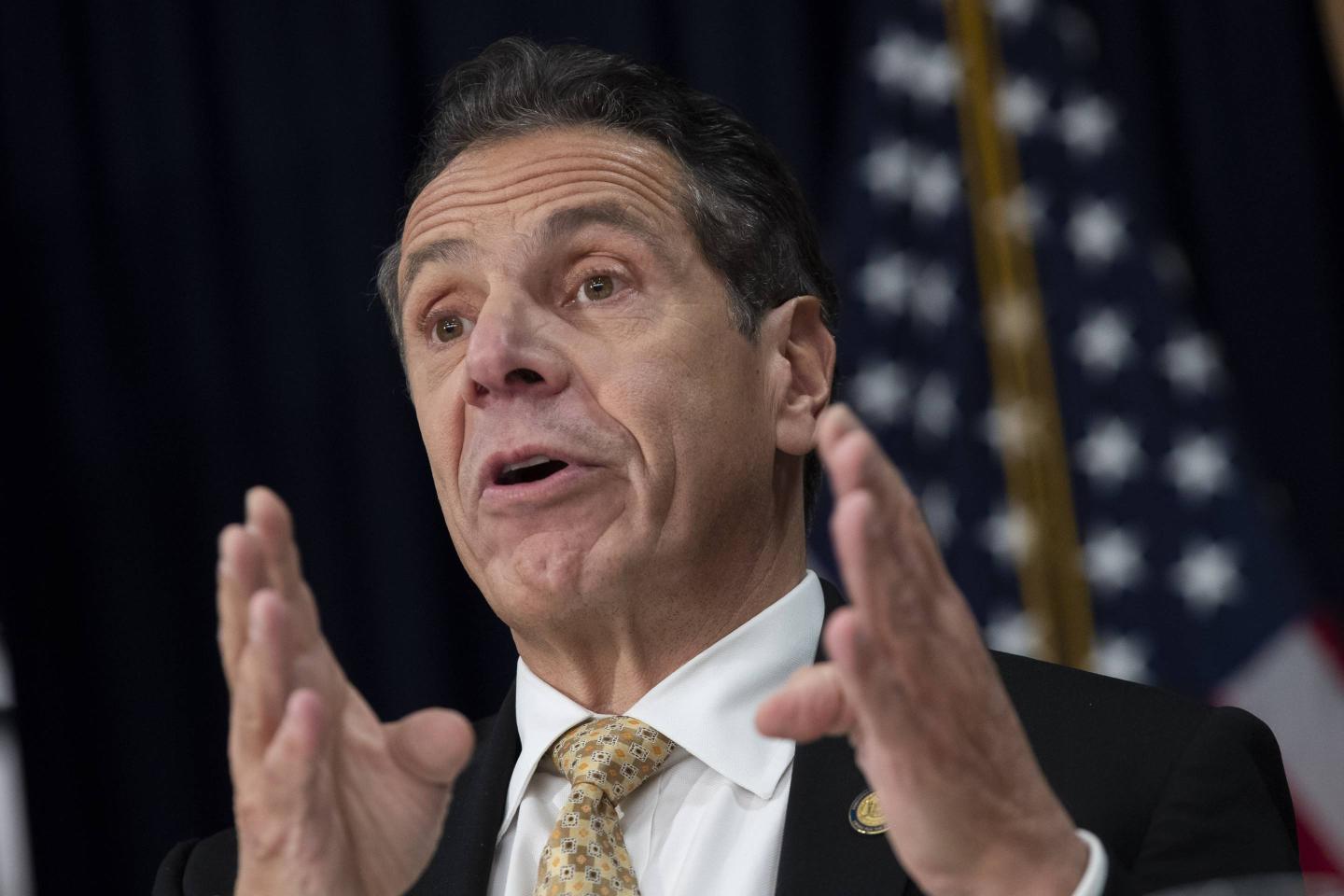 NYC Mayor De Blasio And Governor Cuomo Discuss Amazon 2nd Headquarters Decision