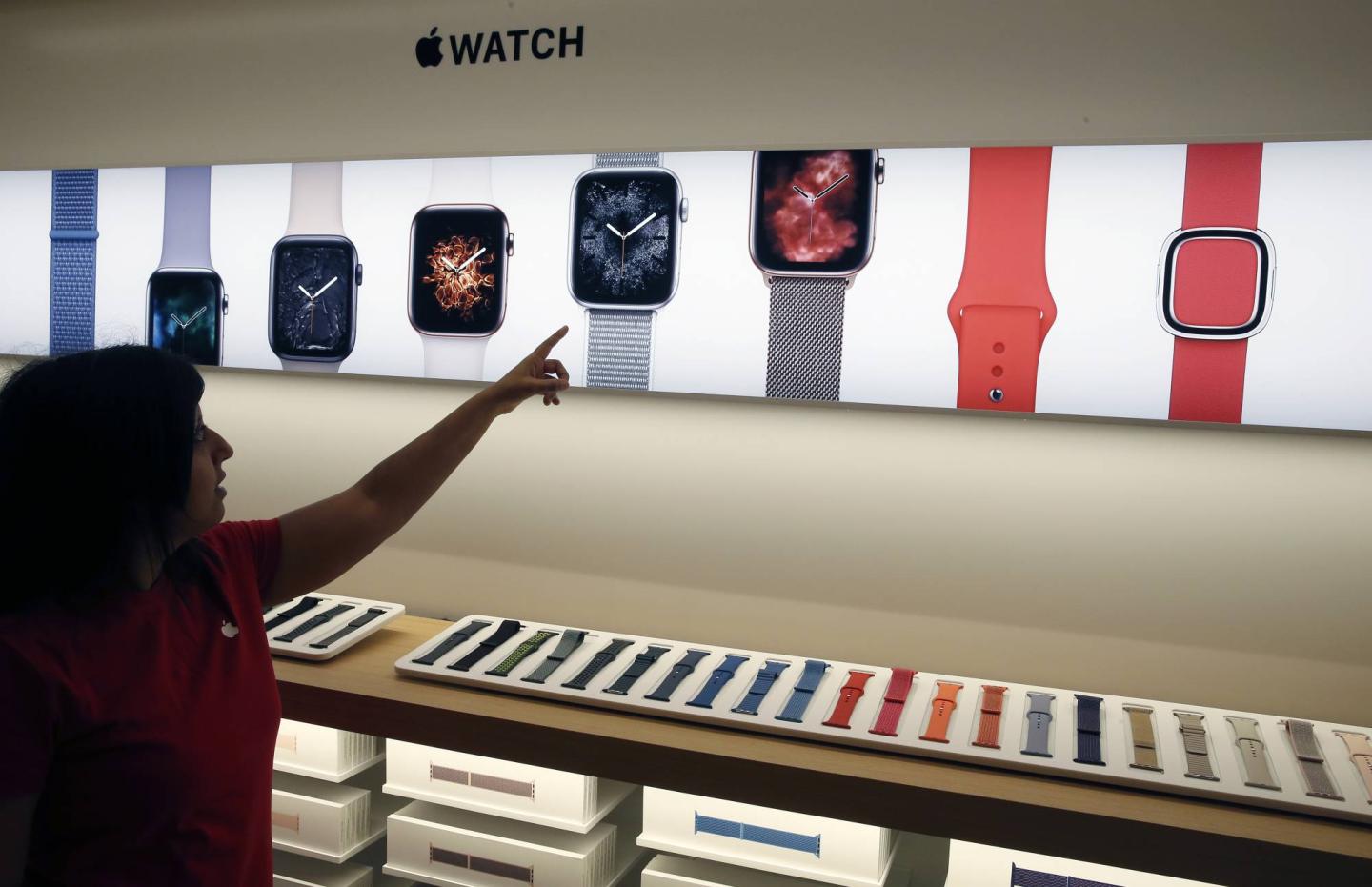 New Apple Store Opens At The Champs Elysee In Paris