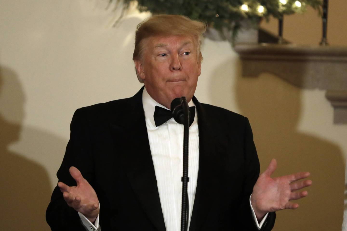 President Donald Trump and First Lady Melania Trump host the Congressional Ball
