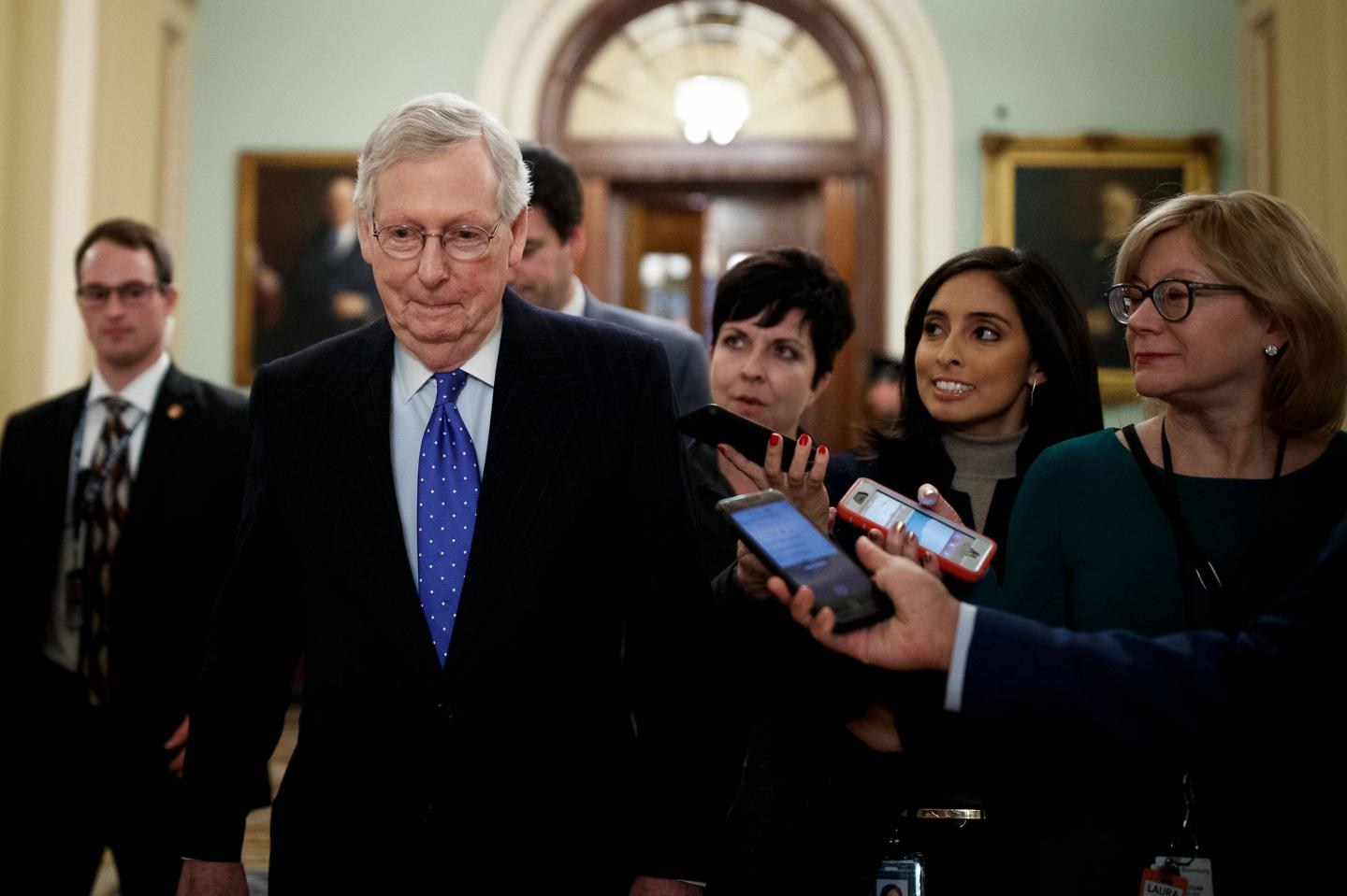 U.S.-WASHINGTON D.C.-SENATE-MITCH MCCONNELL