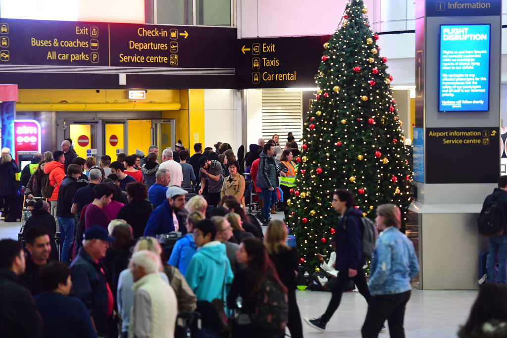 Drones close Gatwick airport