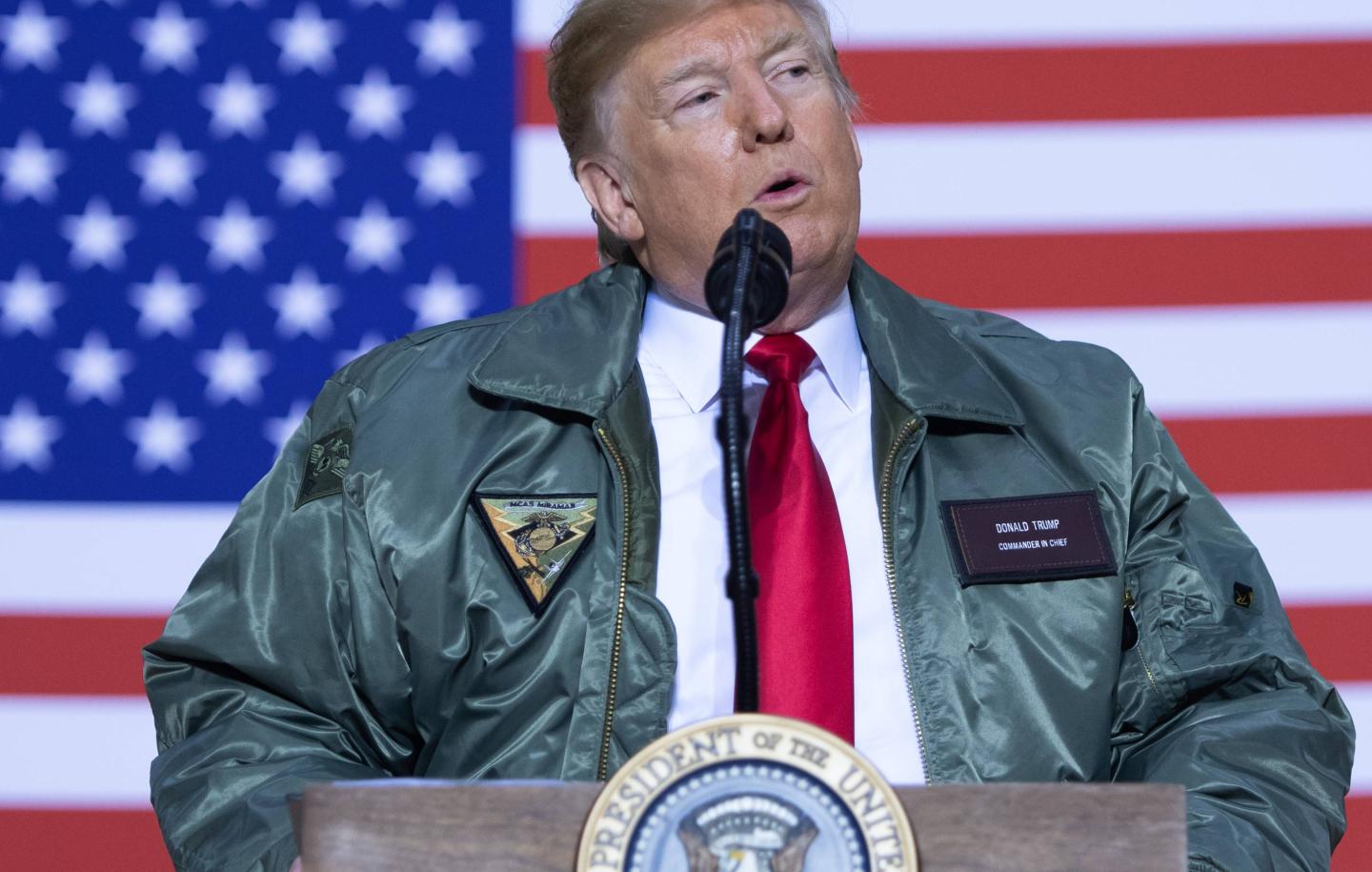 TOPSHOT-US-IRAQ-POLITICS-TRUMP-diplomacy