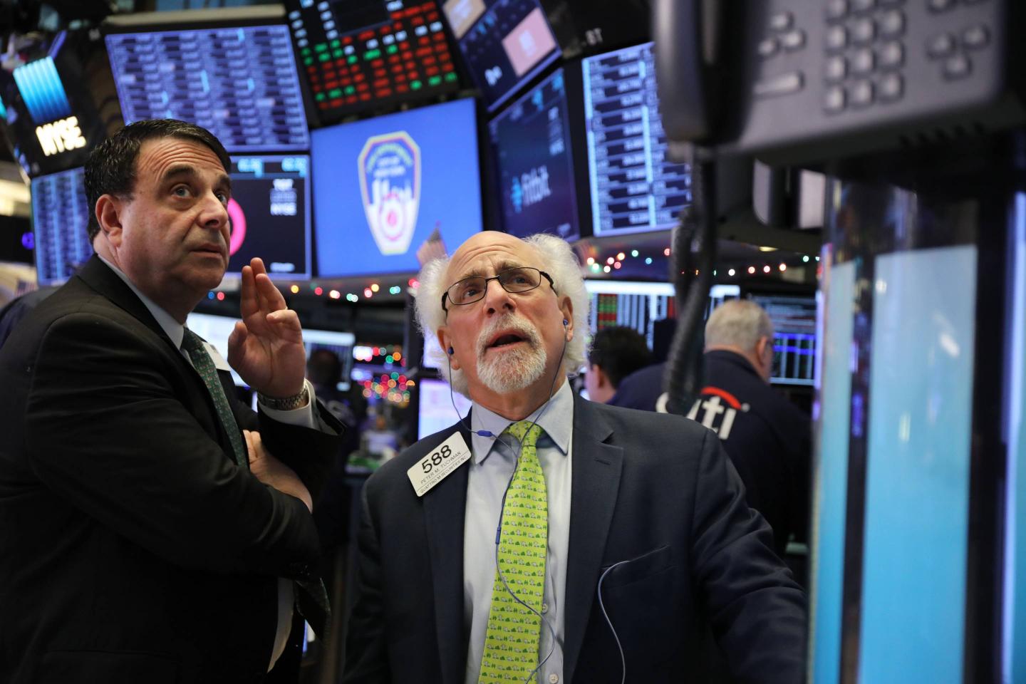 traders on the NYSE