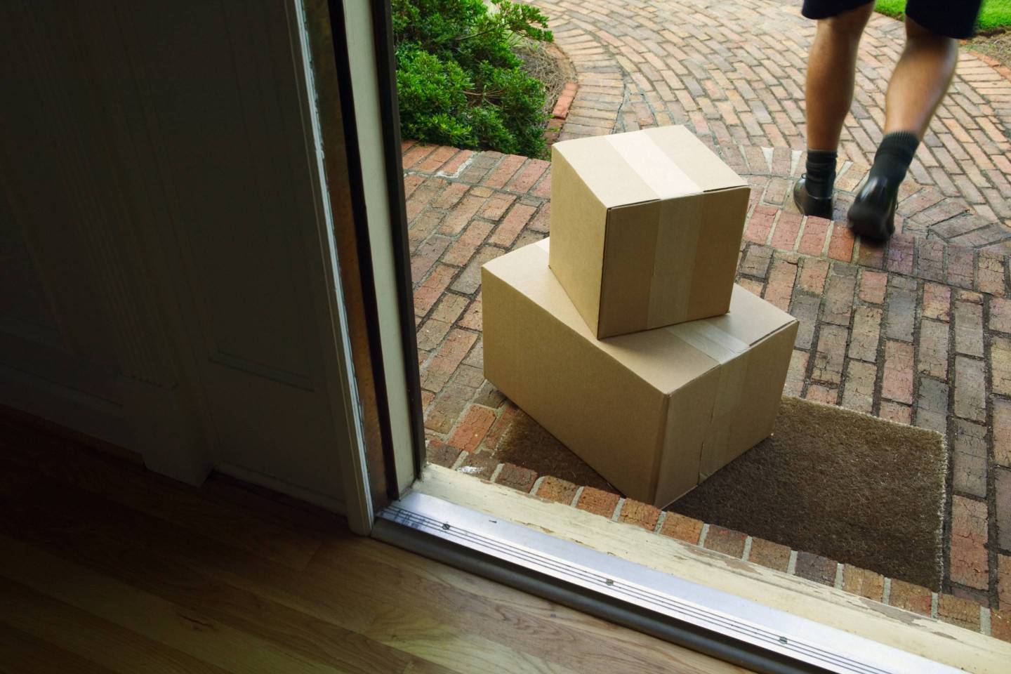 Packages on Porch