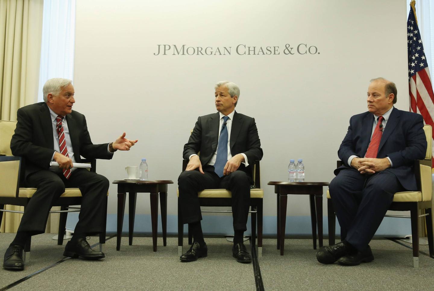 JPMorgan Chase CEO Jamie Dimon And Detroit Mayor Duggan Discuss The Bank's Investment In Detroit