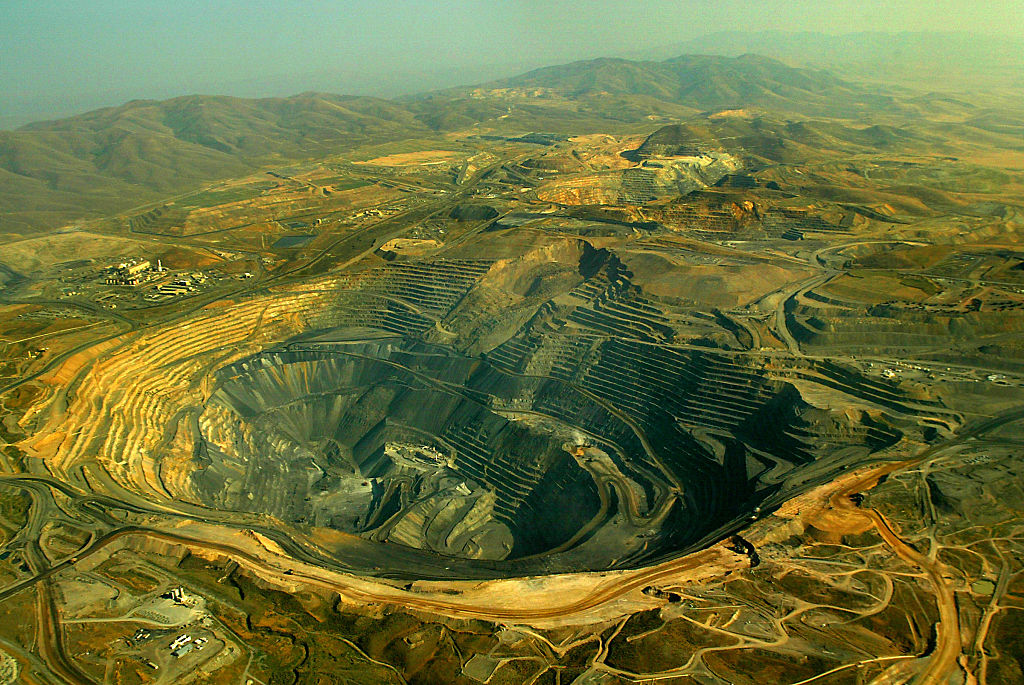 Carlin, Nevada??The Barrick Goldstrike mine is North America's largest gold mine and is the benefici