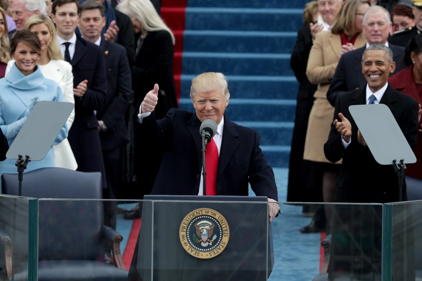 Donald Trump Is Sworn In As 45th President Of The United States