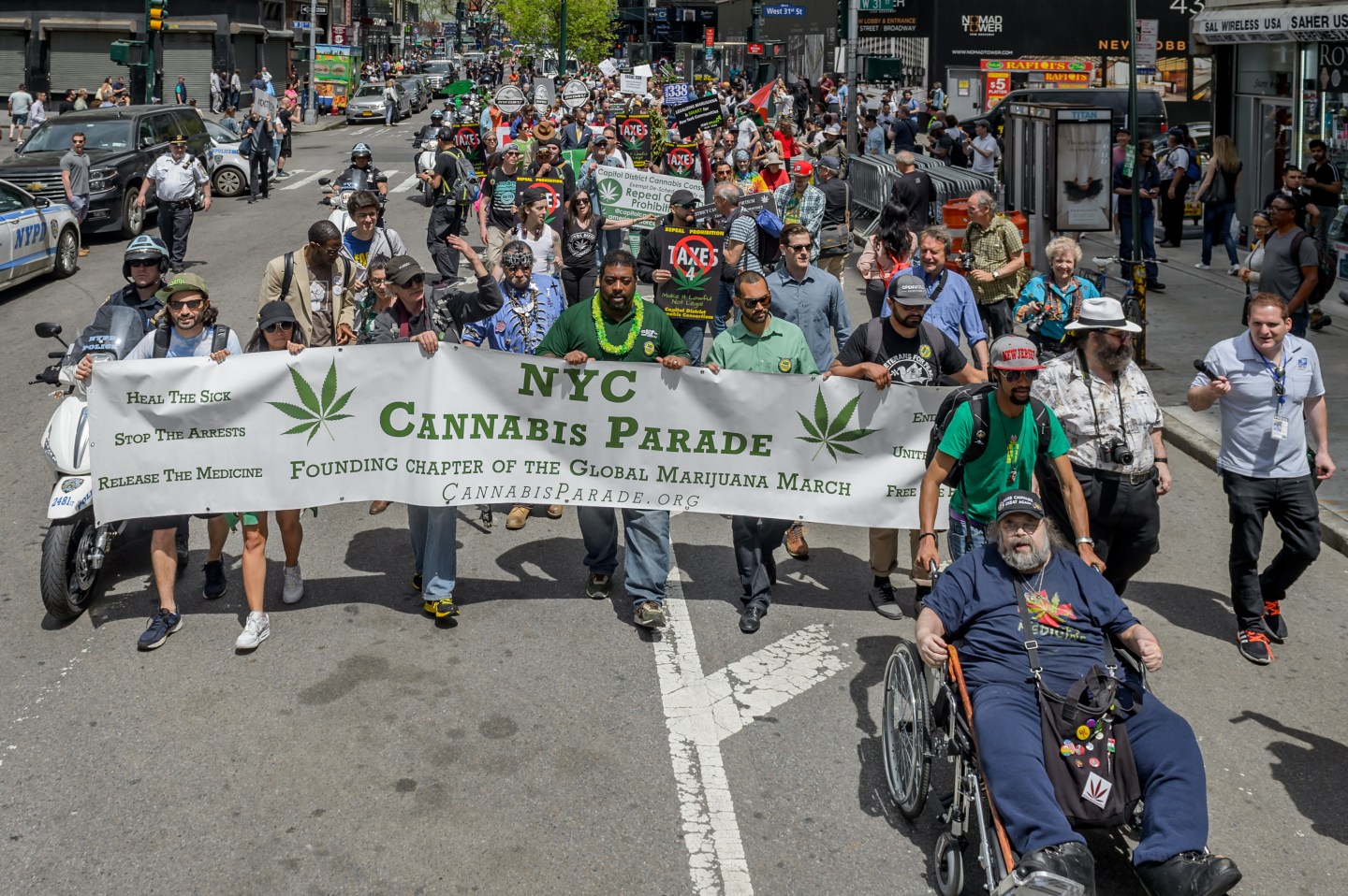 The NYC Cannabis Parade and Rally, New Yorks longest