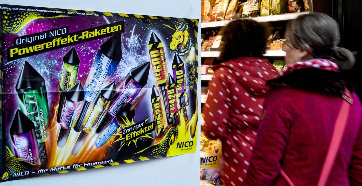 Sales launch fireworks