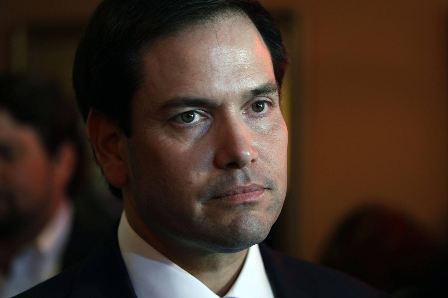 Marco Rubio Campaigns With GOP Senate Candidate John James In Detroit