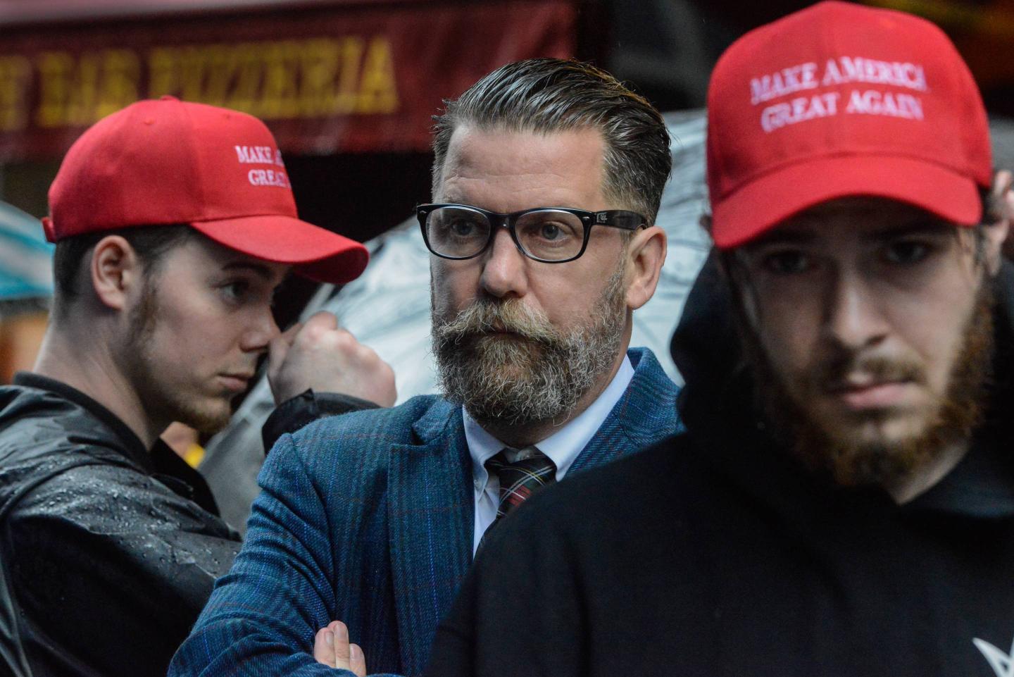 Alt Right Activists Hold Rally In New York City