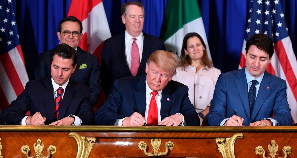 TOPSHOT-ARGENTINA-G20-SUMMIT-US-CANADA-MEXICO-USMCA