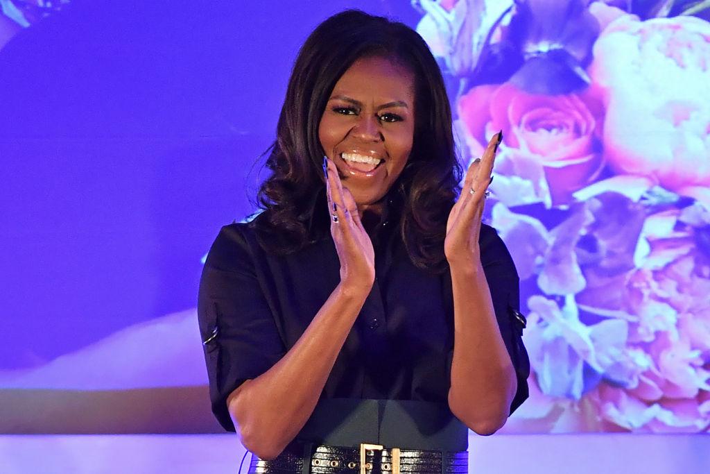 For her 'Becoming' memoir, Michelle Obama is in the midst of a arena-sized book tour.