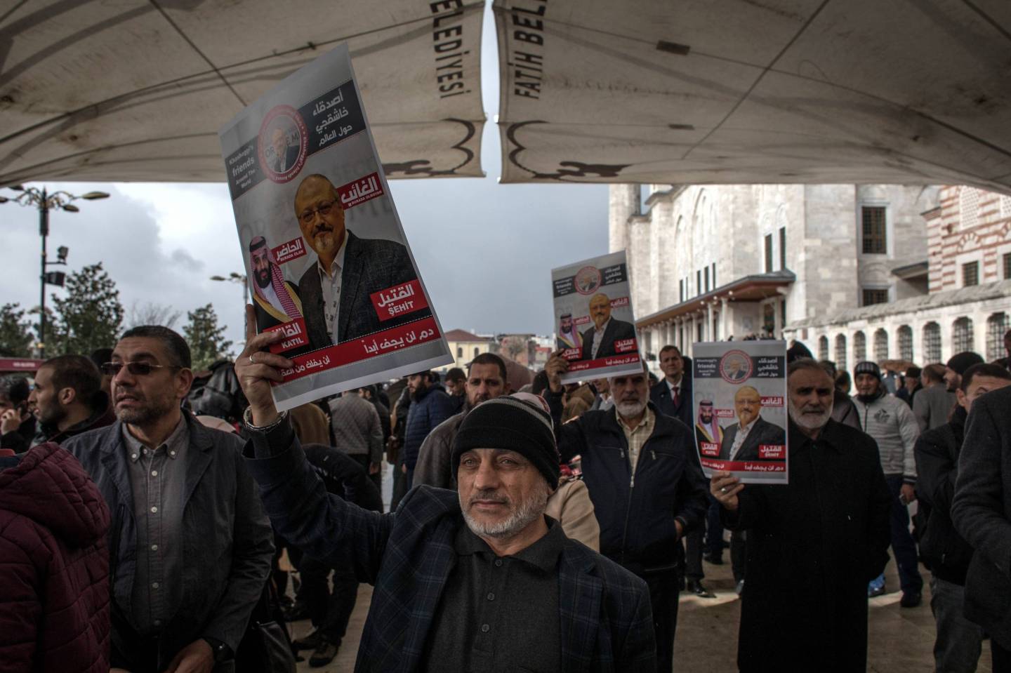 Khashoggi Mourners Hold Absentee Funeral in Istanbul