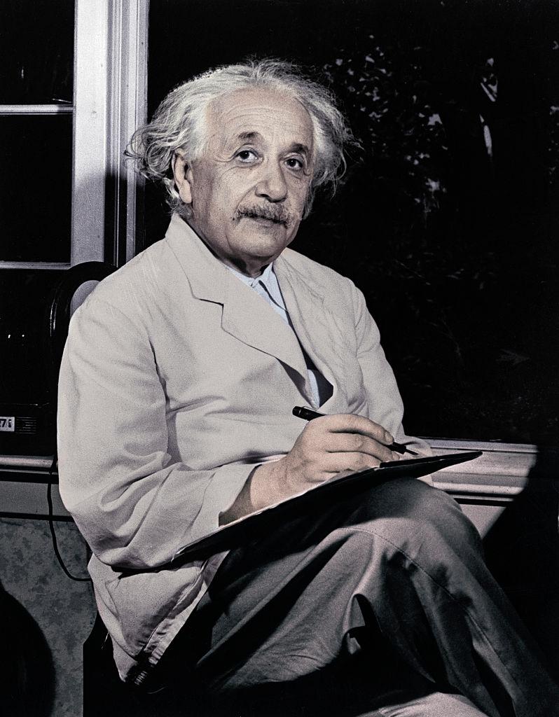 Physicist Albert Einstein