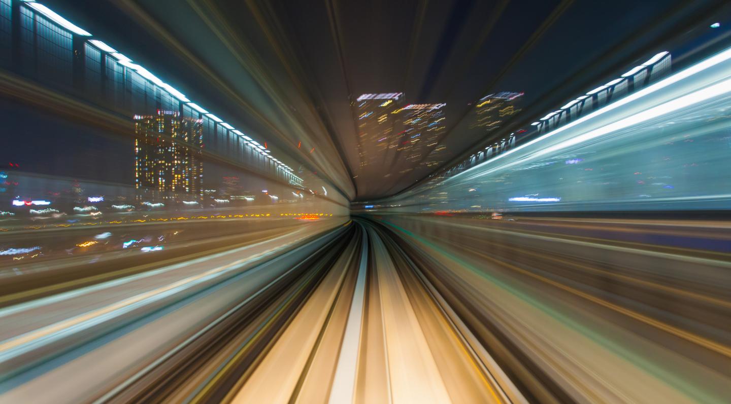 Speed - Train in Tokyo