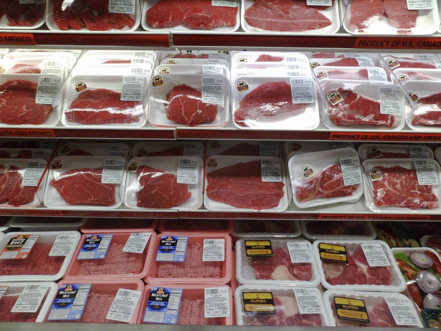 Beef Display