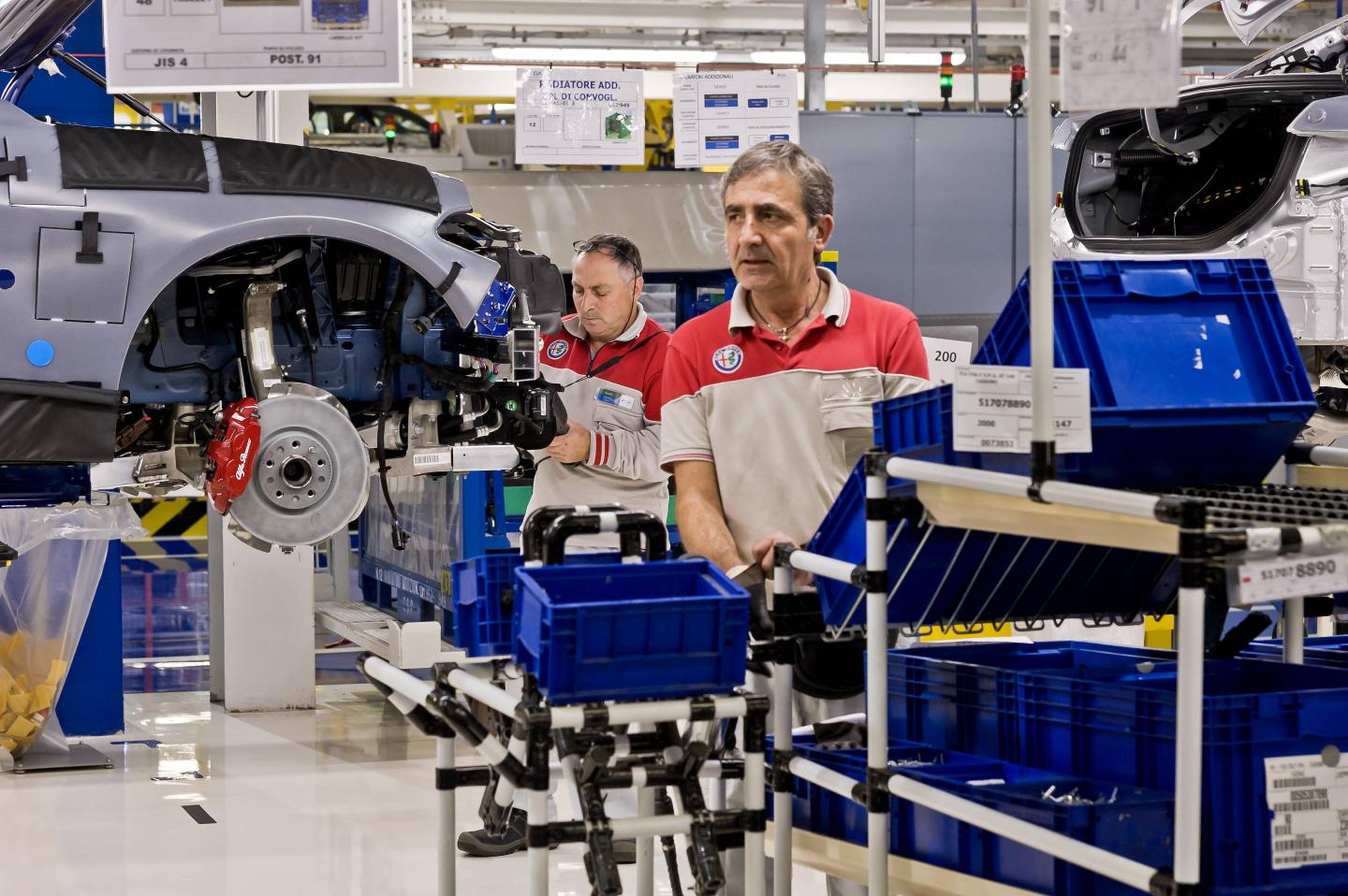 The Cassino Assembly Plant FCA Group